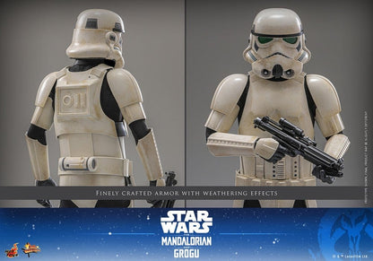 Star Wars: The Mandalorian & Grogu Movie Masterpiece Actionfigur 1/6 Imperial Remnant Stormtrooper 30 cm Image 2