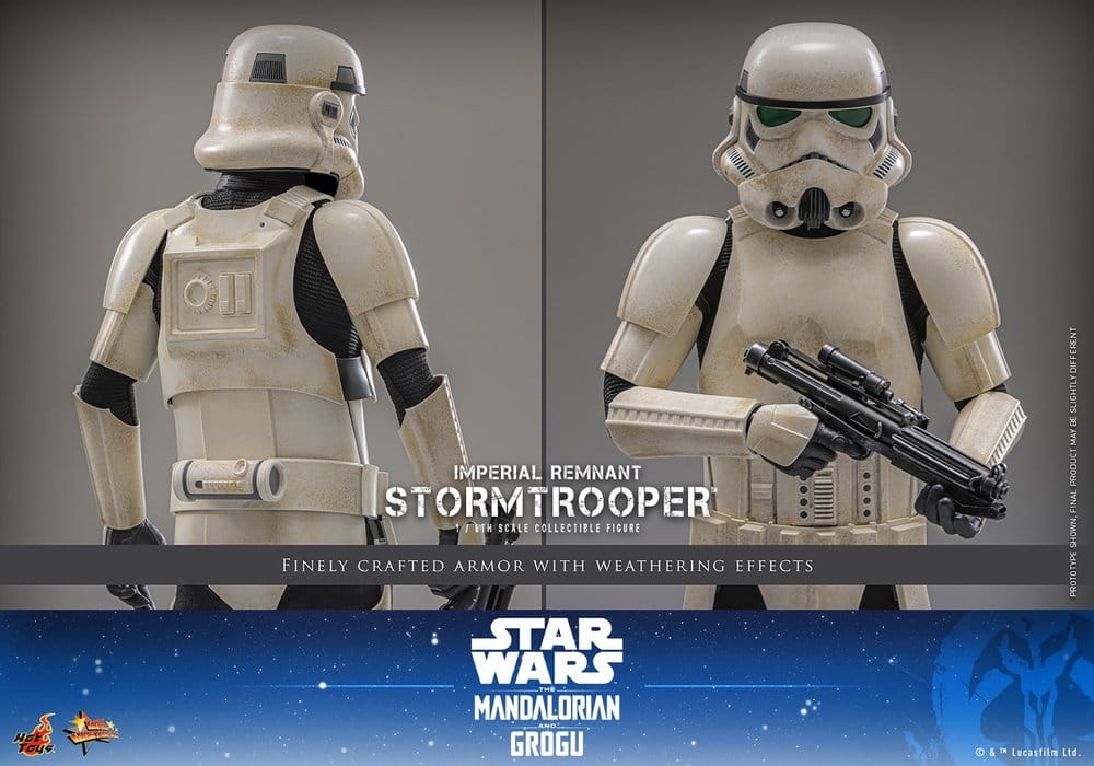 Star Wars: The Mandalorian & Grogu Movie Masterpiece Actionfigur 1/6 Imperial Remnant Stormtrooper 30 cm Image 12