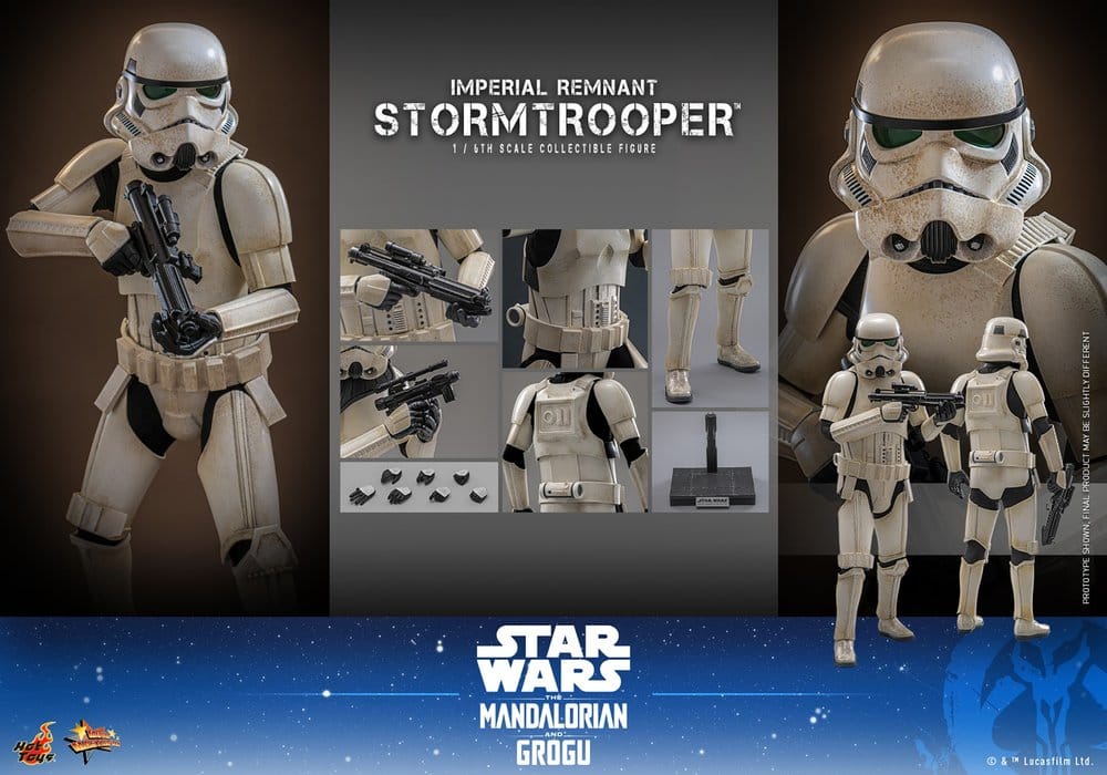 Star Wars: The Mandalorian & Grogu Movie Masterpiece Actionfigur 1/6 Imperial Remnant Stormtrooper 30 cm Image 13