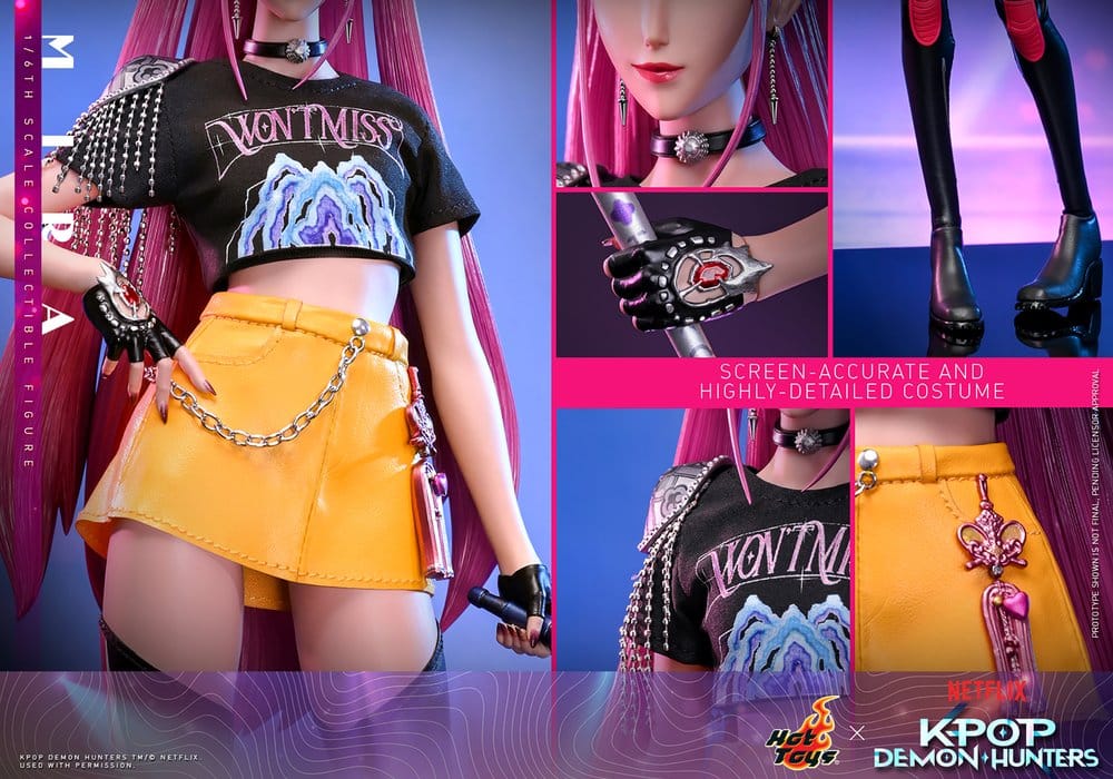 KPop Demon Hunters Actionfigur 1/6 Mira 28 cm Image 21