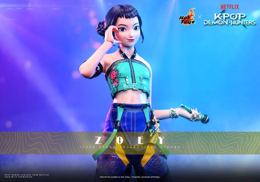 KPop Demon Hunters Actionfigur 1/6 Zoey 27 cm Image 2