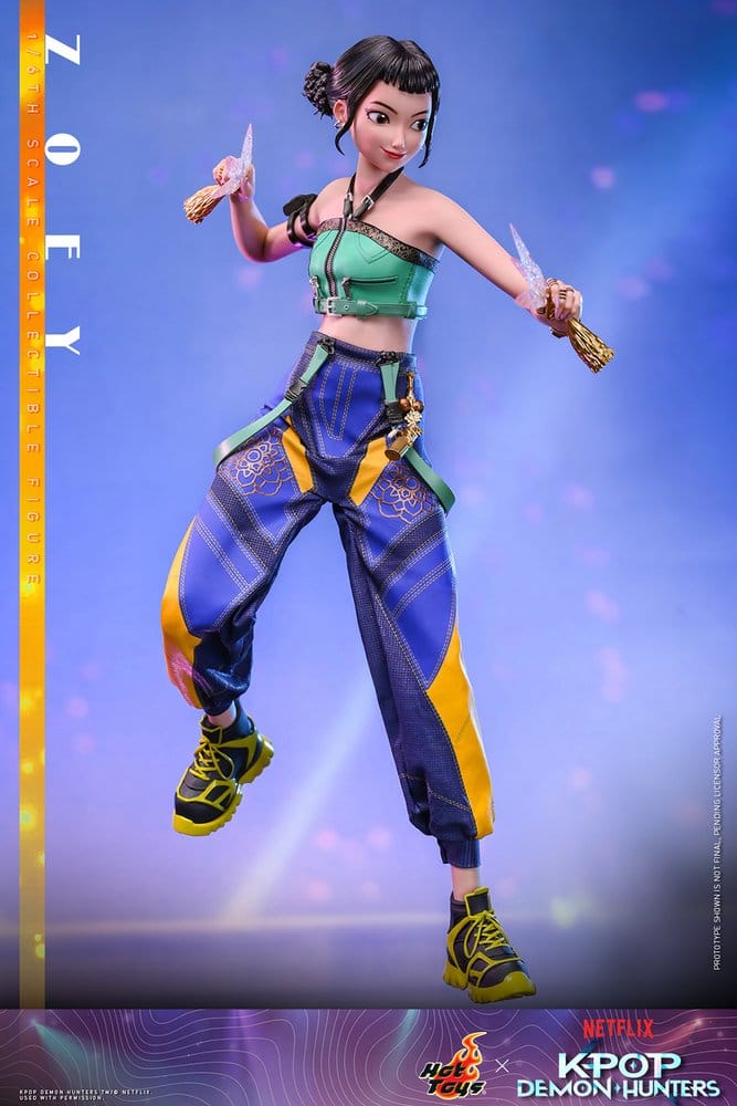 KPop Demon Hunters Actionfigur 1/6 Zoey 27 cm Image 3