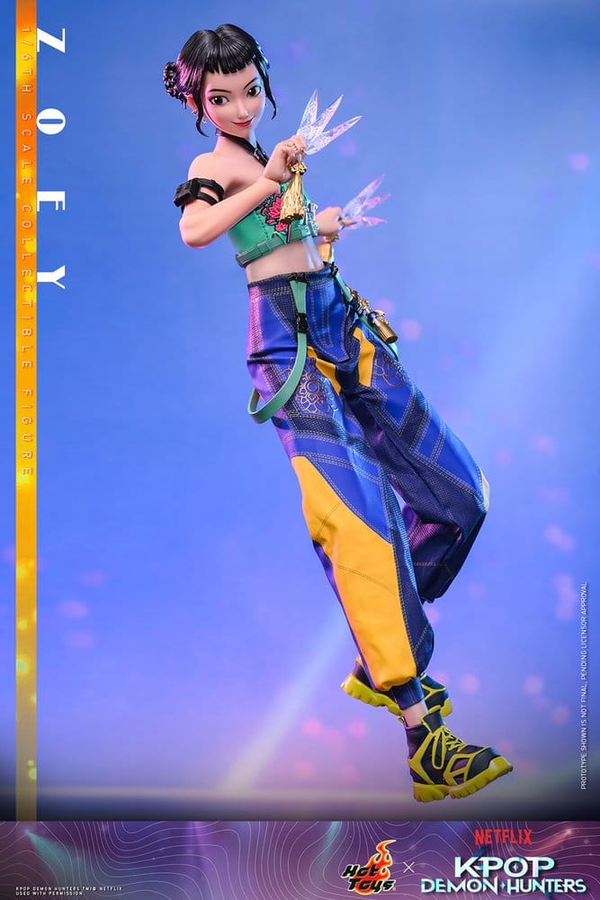 KPop Demon Hunters Actionfigur 1/6 Zoey 27 cm Image 4