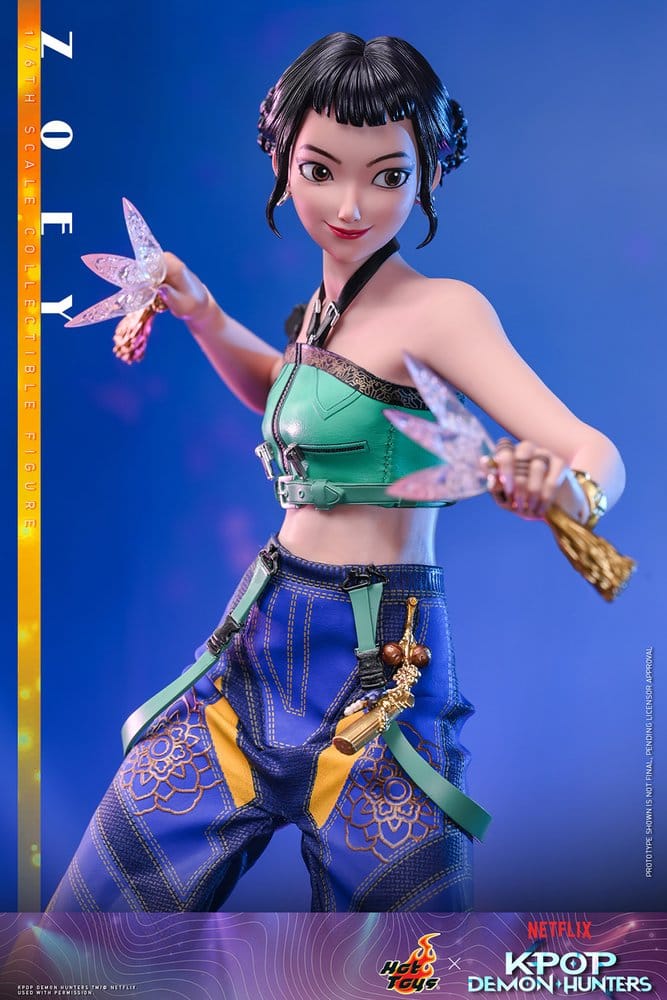 KPop Demon Hunters Actionfigur 1/6 Zoey 27 cm Image 5
