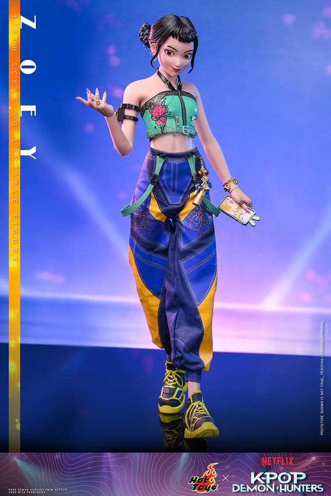 KPop Demon Hunters Actionfigur 1/6 Zoey 27 cm Image 8