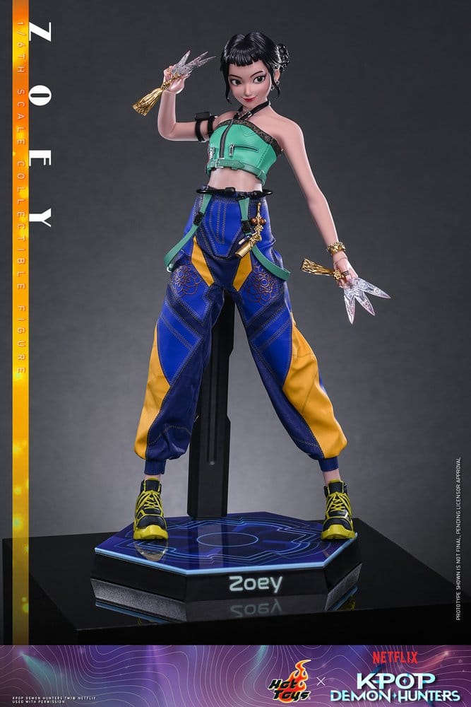 KPop Demon Hunters Actionfigur 1/6 Zoey 27 cm Image 9