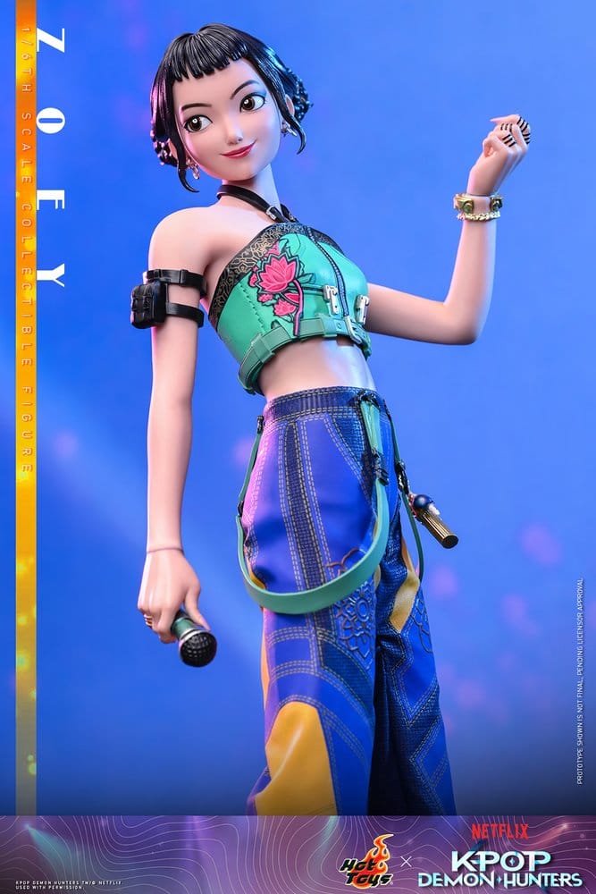 KPop Demon Hunters Actionfigur 1/6 Zoey 27 cm Image 10
