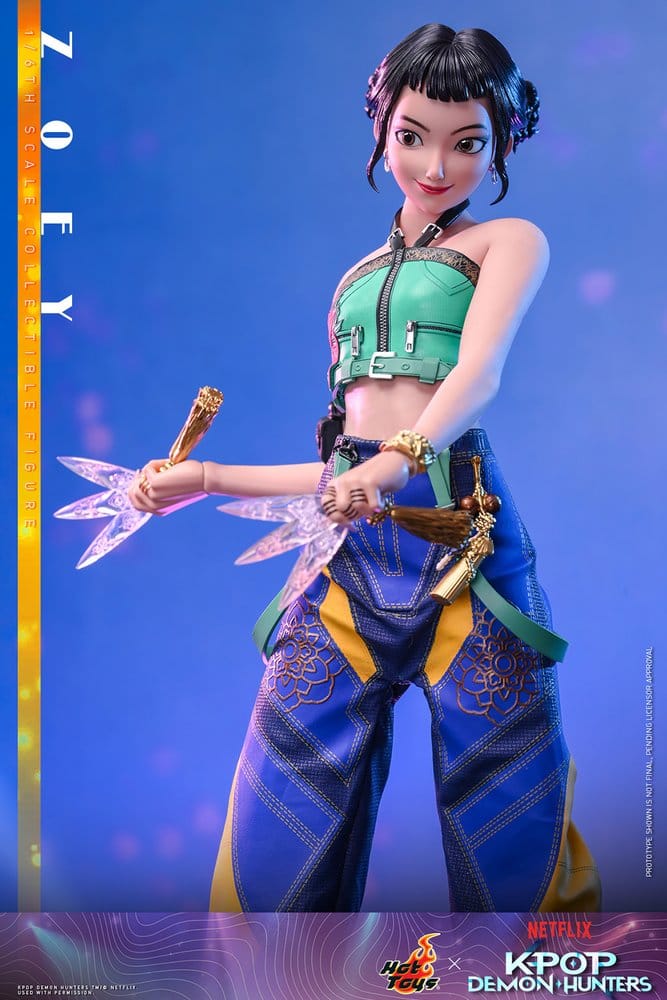 KPop Demon Hunters Actionfigur 1/6 Zoey 27 cm Image 15