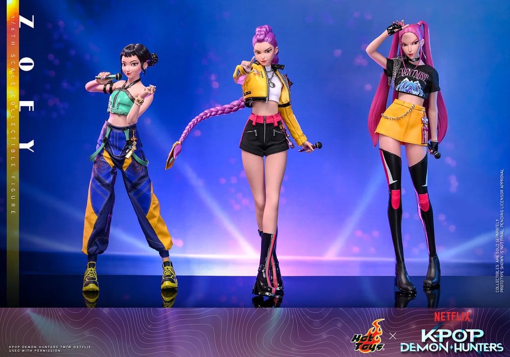 KPop Demon Hunters Actionfigur 1/6 Zoey 27 cm Image 17