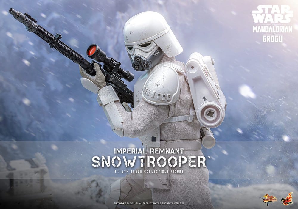 Star Wars: The Mandalorian & Grogu Movie Masterpiece Actionfigur 1/6 Imperial Remnant Snowtrooper 30 cm Image 2