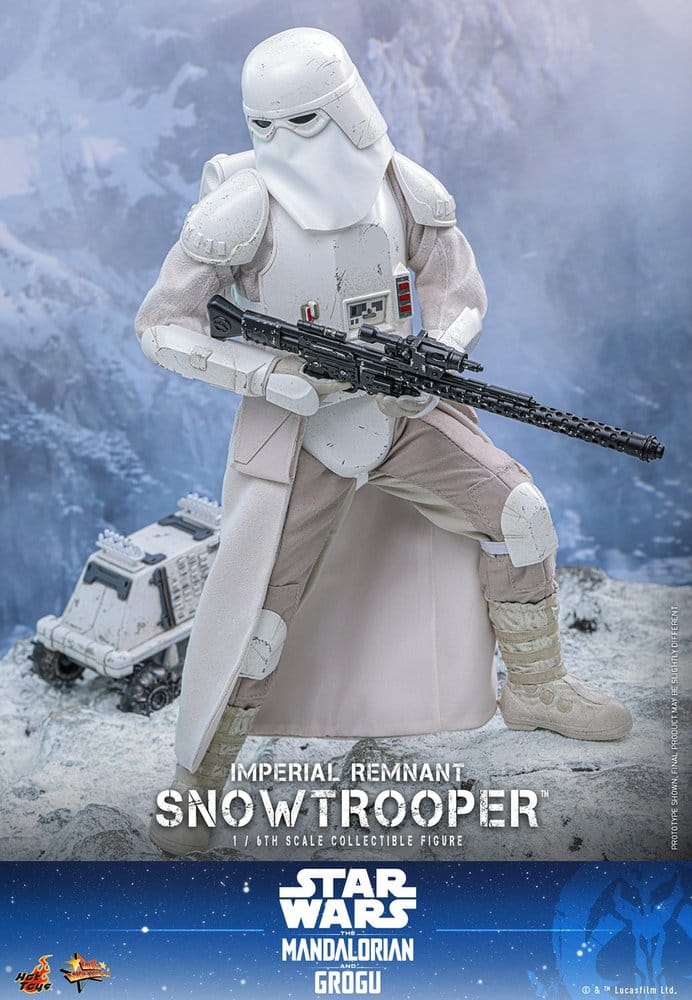 Star Wars: The Mandalorian & Grogu Movie Masterpiece Actionfigur 1/6 Imperial Remnant Snowtrooper 30 cm Image 3