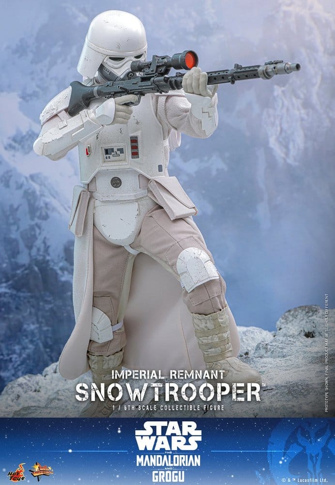 Star Wars: The Mandalorian & Grogu Movie Masterpiece Actionfigur 1/6 Imperial Remnant Snowtrooper 30 cm Image 4
