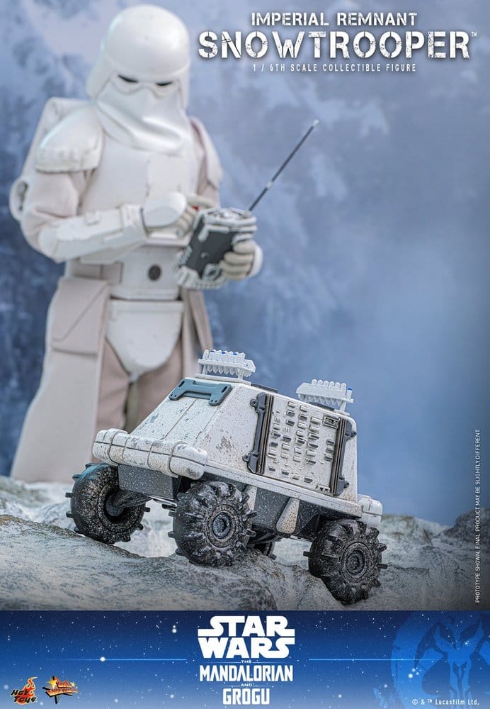 Star Wars: The Mandalorian & Grogu Movie Masterpiece Actionfigur 1/6 Imperial Remnant Snowtrooper 30 cm Image 5