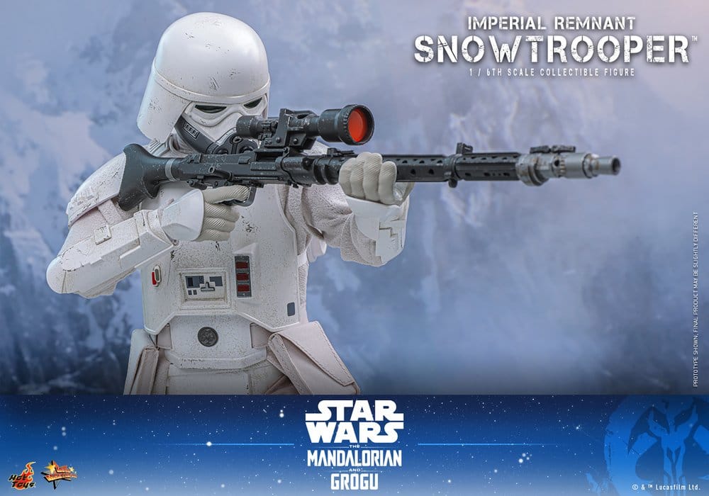 Star Wars: The Mandalorian & Grogu Movie Masterpiece Actionfigur 1/6 Imperial Remnant Snowtrooper 30 cm Image 7