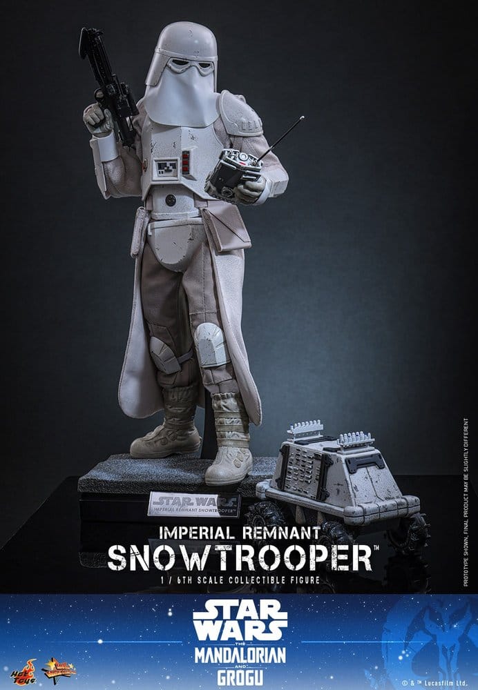 Star Wars: The Mandalorian & Grogu Movie Masterpiece Actionfigur 1/6 Imperial Remnant Snowtrooper 30 cm Image 9