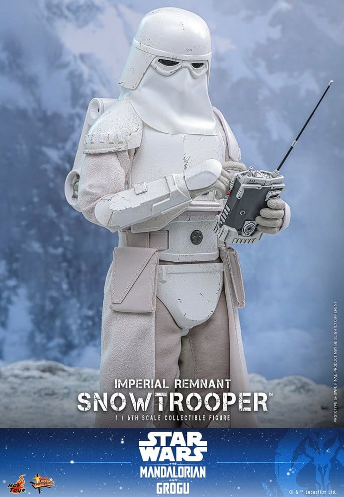 Star Wars: The Mandalorian & Grogu Movie Masterpiece Actionfigur 1/6 Imperial Remnant Snowtrooper 30 cm Image 11