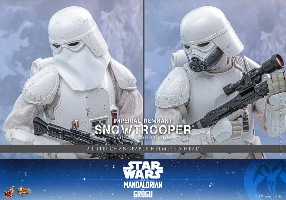 Star Wars: The Mandalorian & Grogu Movie Masterpiece Actionfigur 1/6 Imperial Remnant Snowtrooper 30 cm Image 13