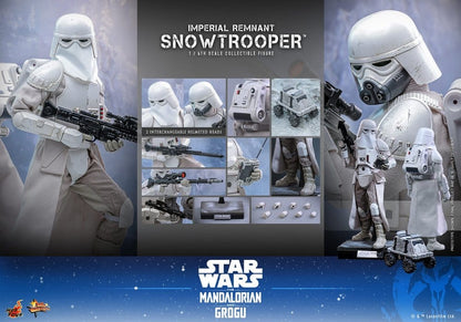 Star Wars: The Mandalorian & Grogu Movie Masterpiece Actionfigur 1/6 Imperial Remnant Snowtrooper 30 cm Image 14