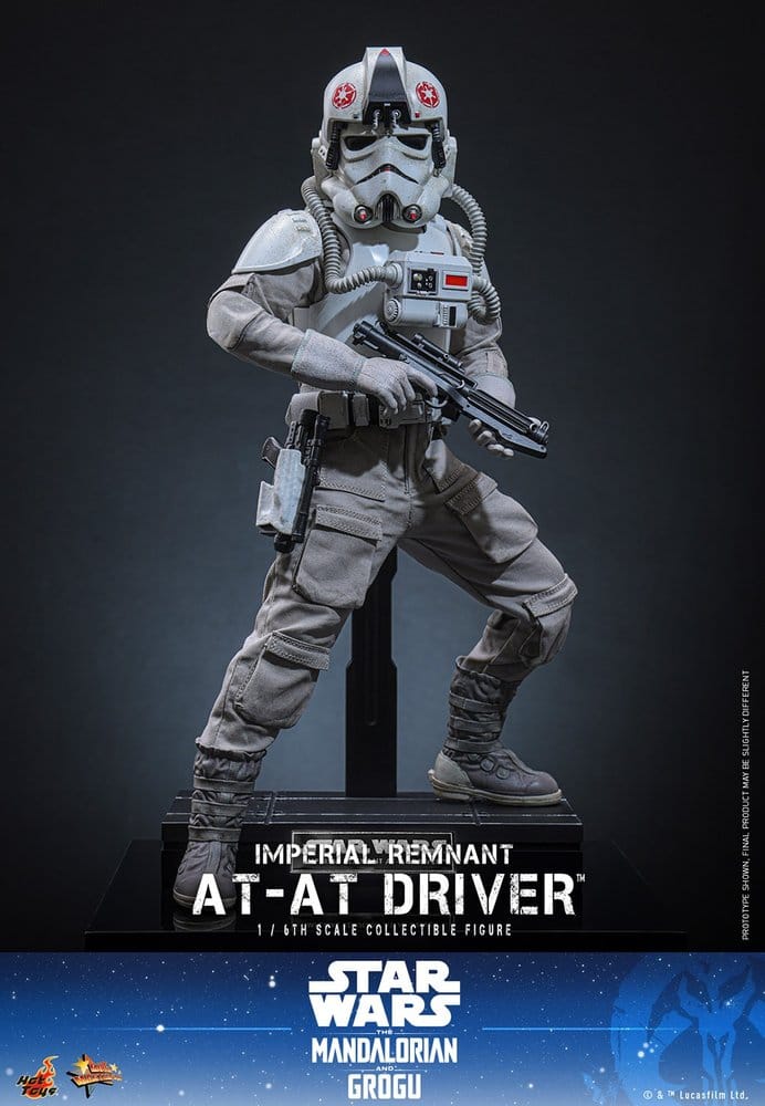 Star Wars Movie Masterpiece Actionfigur 1/6 Imperial Remnant AT-AT Driver 30 cm Image 4