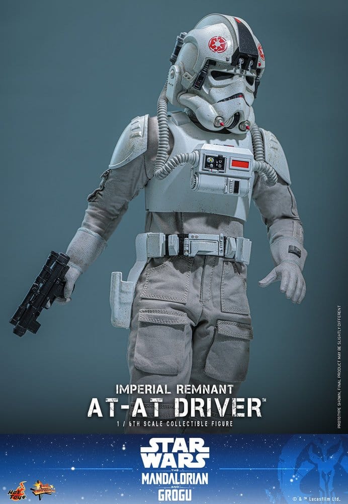 Star Wars Movie Masterpiece Actionfigur 1/6 Imperial Remnant AT-AT Driver 30 cm Image 5