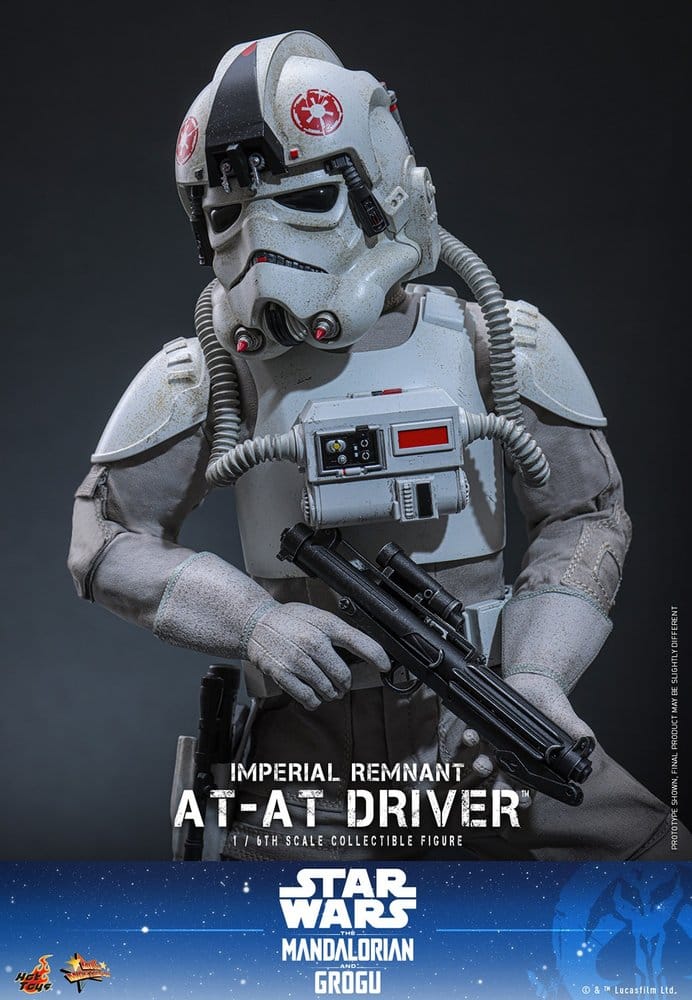Star Wars Movie Masterpiece Actionfigur 1/6 Imperial Remnant AT-AT Driver 30 cm Image 8