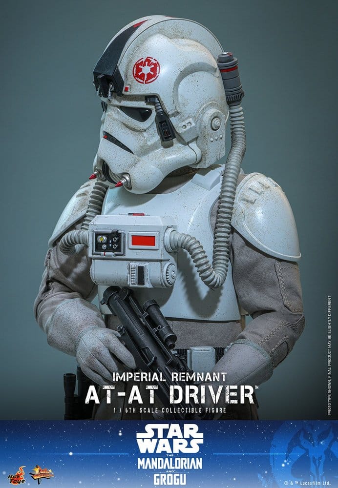 Star Wars Movie Masterpiece Actionfigur 1/6 Imperial Remnant AT-AT Driver 30 cm Image 9
