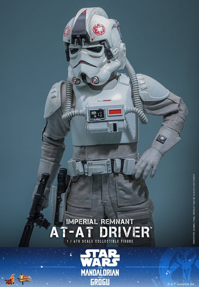 Star Wars Movie Masterpiece Actionfigur 1/6 Imperial Remnant AT-AT Driver 30 cm Image 10