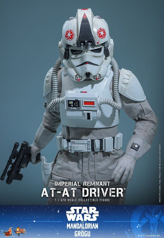 Star Wars Movie Masterpiece Actionfigur 1/6 Imperial Remnant AT-AT Driver 30 cm Image 11