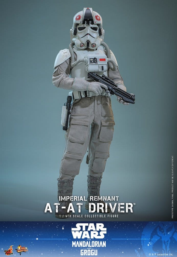 Star Wars Movie Masterpiece Actionfigur 1/6 Imperial Remnant AT-AT Driver 30 cm Image 13