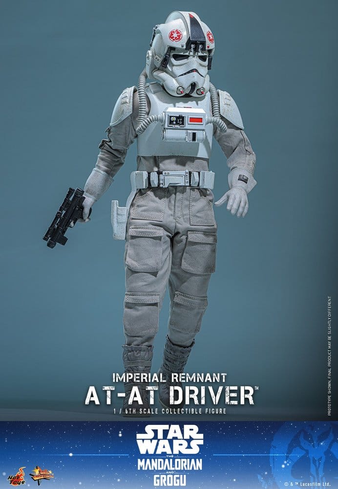 Star Wars Movie Masterpiece Actionfigur 1/6 Imperial Remnant AT-AT Driver 30 cm Image 14
