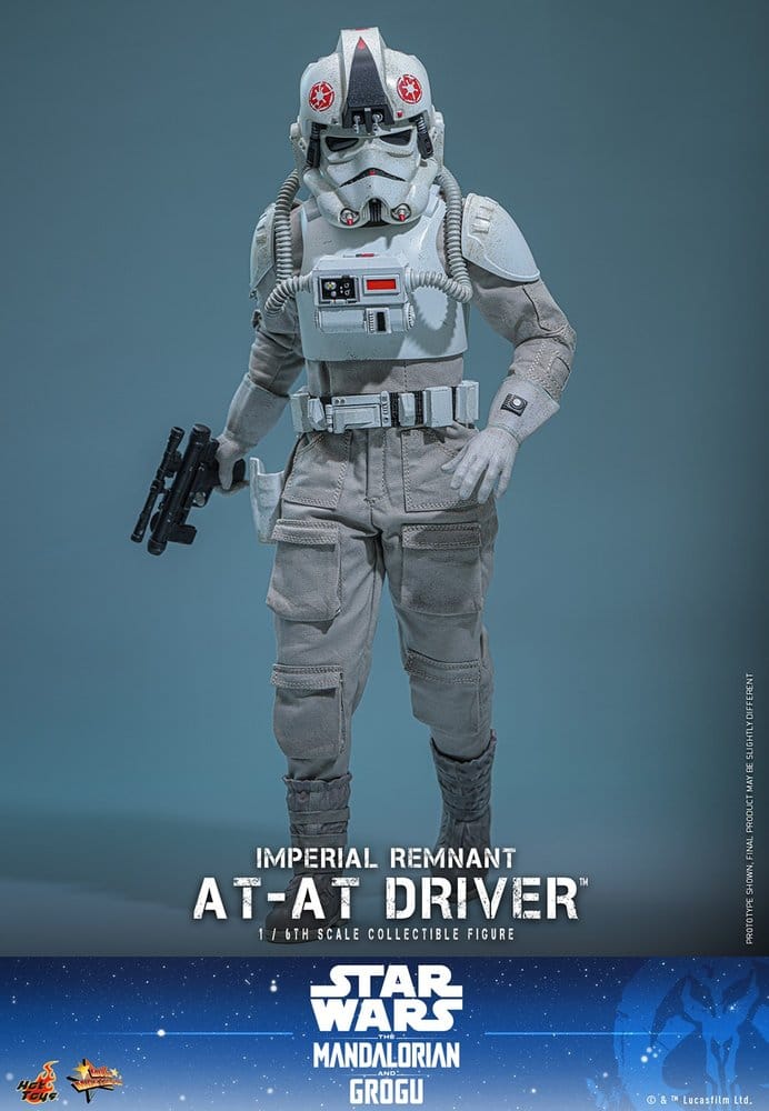 Star Wars Movie Masterpiece Actionfigur 1/6 Imperial Remnant AT-AT Driver 30 cm Image 15