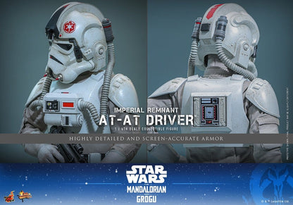Star Wars Movie Masterpiece Actionfigur 1/6 Imperial Remnant AT-AT Driver 30 cm Image 16