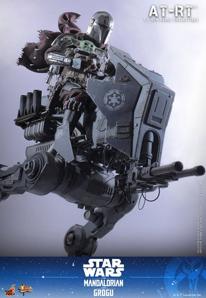 Star Wars: The Mandalorian & Grogu Movie Masterpiece Actionfiguren Set 1/6 Imperial Remnant AT-RT Driver & AT-RT 60 cm Image 4