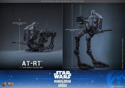 Star Wars: The Mandalorian & Grogu Movie Masterpiece Actionfiguren Set 1/6 Imperial Remnant AT-RT Driver & AT-RT 60 cm Image 6