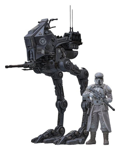 Star Wars: The Mandalorian & Grogu Movie Masterpiece Actionfiguren Set 1/6 Imperial Remnant AT-RT Driver & AT-RT 60 cm Image 1