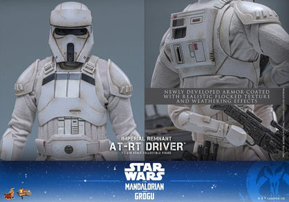 Star Wars: The Mandalorian & Grogu Movie Masterpiece Actionfiguren Set 1/6 Imperial Remnant AT-RT Driver & AT-RT 60 cm Image 23