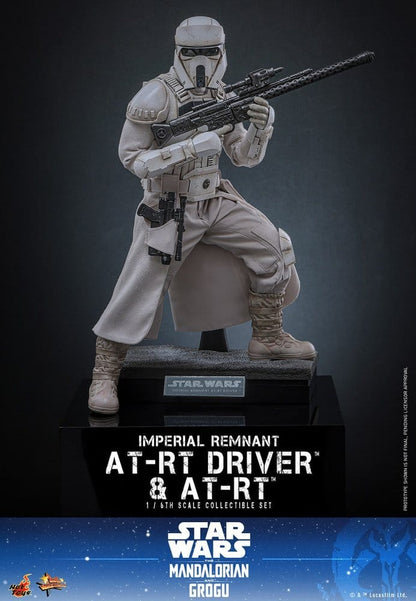 Star Wars: The Mandalorian & Grogu Movie Masterpiece Actionfigur 1/6 Imperial Remnant AT-RT Driver 30 cm Image 2