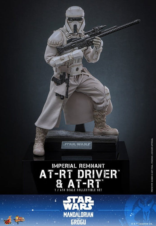 Star Wars: The Mandalorian & Grogu Movie Masterpiece Actionfigur 1/6 Imperial Remnant AT-RT Driver 30 cm Image 2