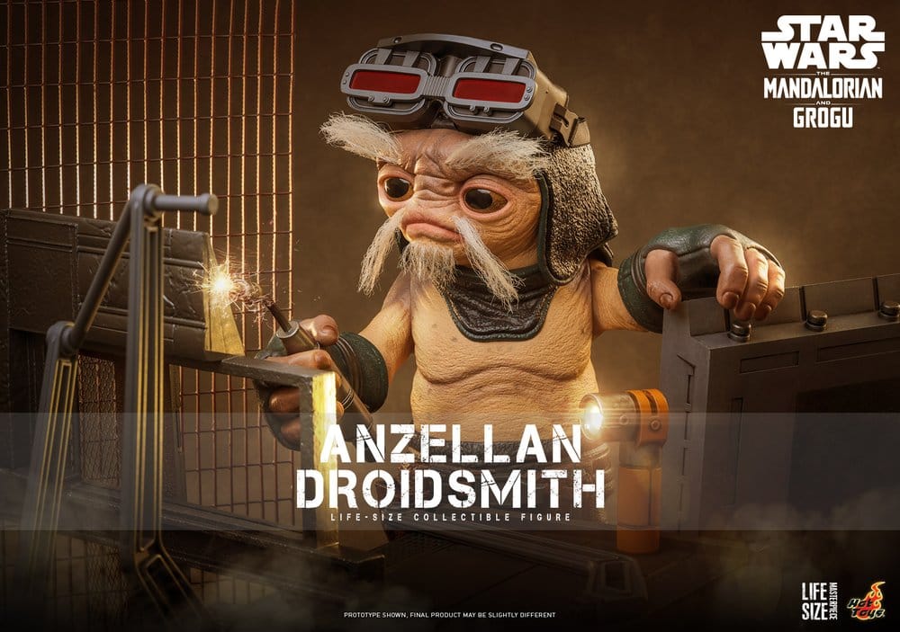 Star Wars: The Mandalorian & Grogu Lebensgroße Figur Anzellan Droidsmith 27 cm Image 2