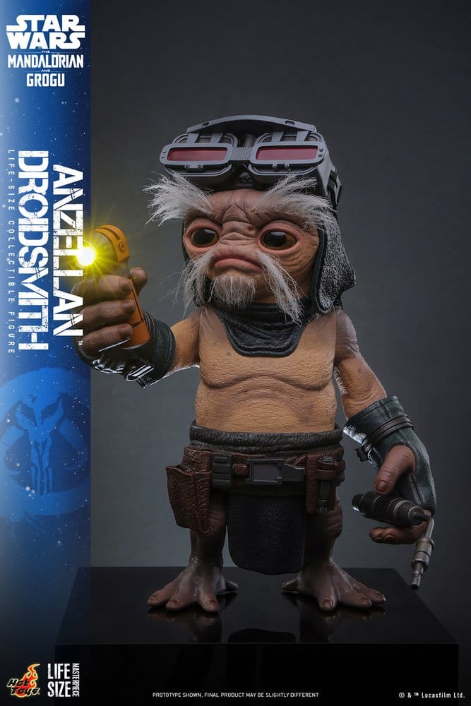 Star Wars: The Mandalorian & Grogu Lebensgroße Figur Anzellan Droidsmith 27 cm Image 4