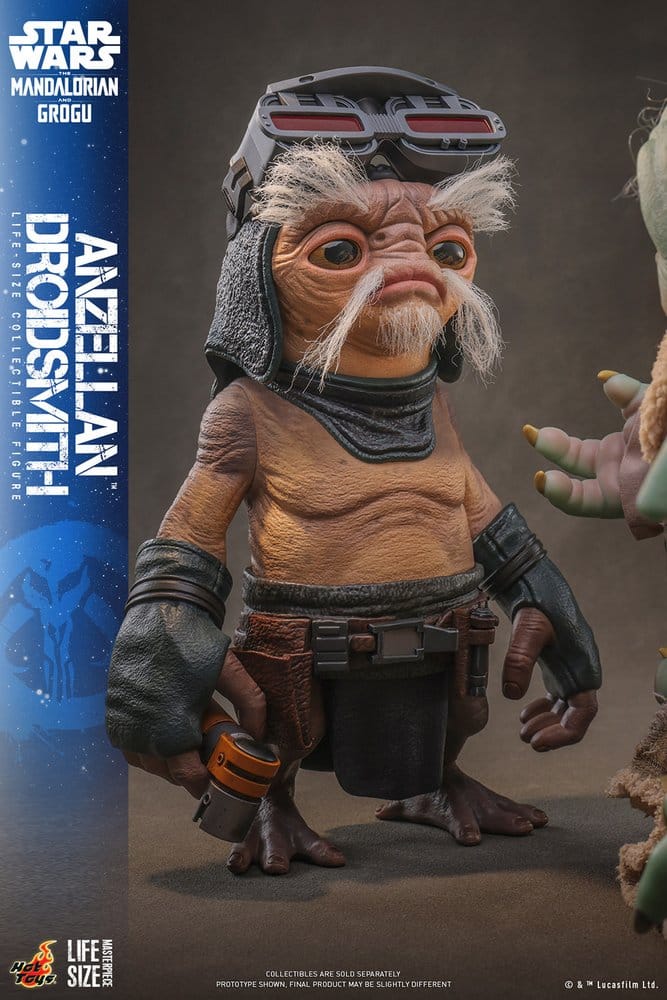 Star Wars: The Mandalorian & Grogu Lebensgroße Figur Anzellan Droidsmith 27 cm Image 5