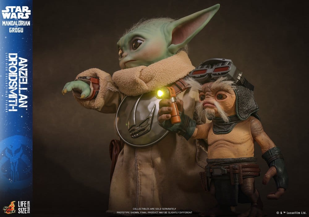 Star Wars: The Mandalorian & Grogu Lebensgroße Figur Anzellan Droidsmith 27 cm Image 7
