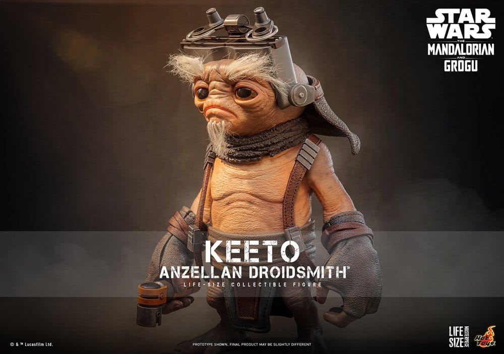 Star Wars: The Mandalorian & Grogu Life-Size Masterpiece Lebensgroße Figur Keeto (Anzellan Droidsmith) 26 cm Image 2