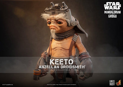 Star Wars: The Mandalorian & Grogu Life-Size Masterpiece Lebensgroße Figur Keeto (Anzellan Droidsmith) 26 cm Image 2