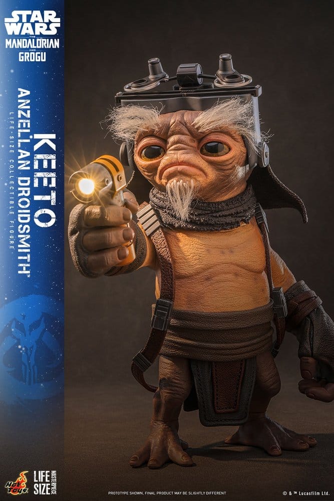Star Wars: The Mandalorian & Grogu Life-Size Masterpiece Lebensgroße Figur Keeto (Anzellan Droidsmith) 26 cm Image 3