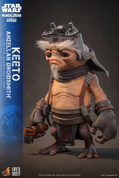 Star Wars: The Mandalorian & Grogu Life-Size Masterpiece Lebensgroße Figur Keeto (Anzellan Droidsmith) 26 cm Image 4