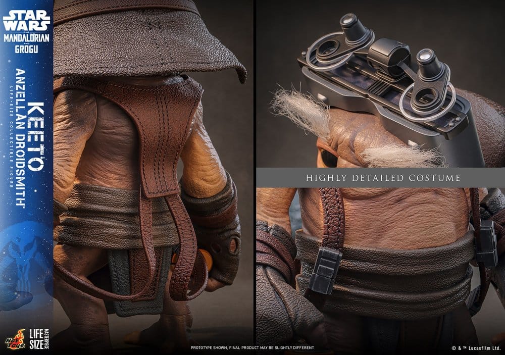 Star Wars: The Mandalorian & Grogu Life-Size Masterpiece Lebensgroße Figur Keeto (Anzellan Droidsmith) 26 cm Image 5