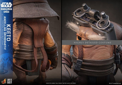 Star Wars: The Mandalorian & Grogu Life-Size Masterpiece Lebensgroße Figur Keeto (Anzellan Droidsmith) 26 cm Image 5