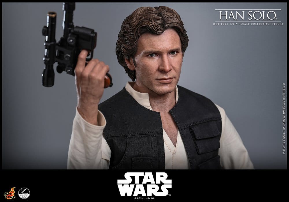 Star Wars Episode IV Actionfigur 1/4 Han Solo 46  cm Image 5