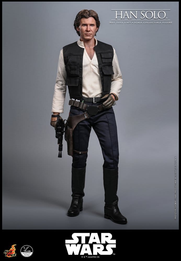 Star Wars Episode IV Actionfigur 1/4 Han Solo 46  cm Image 8